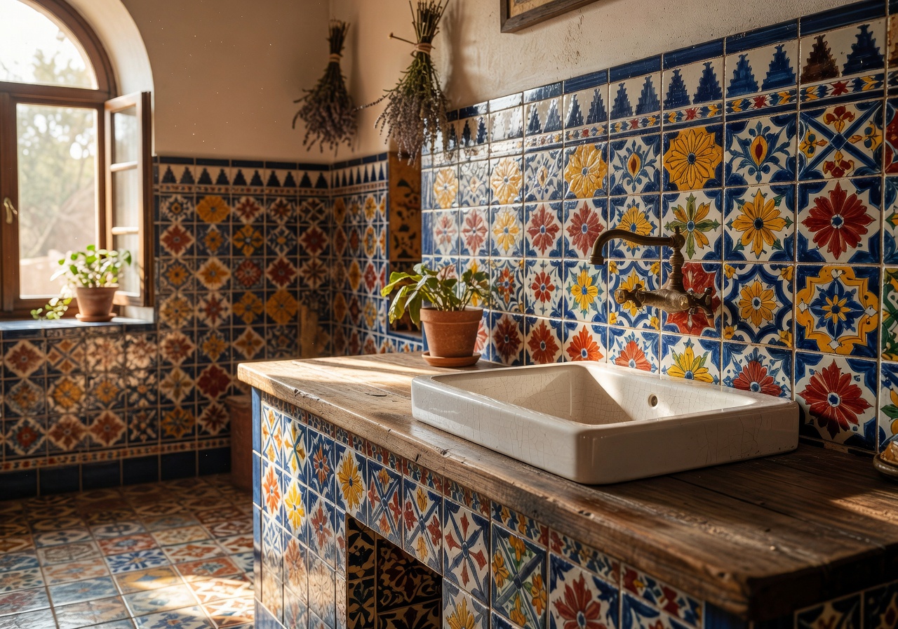 Azulejos españoles artesanales